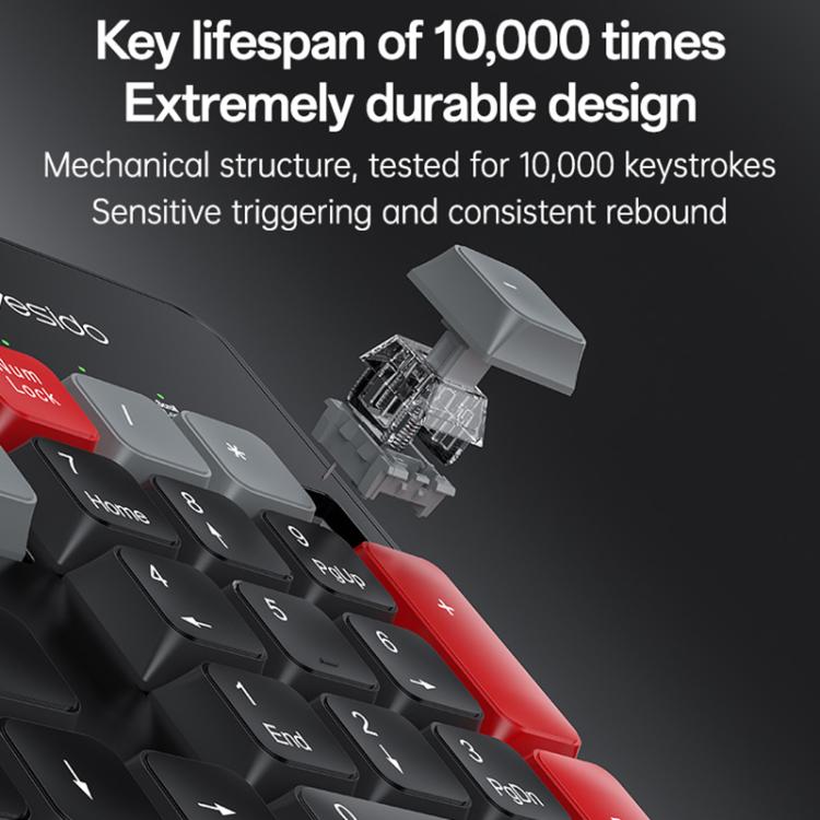 Yesido KB43 2.4G Wireless Keyboard Mouse Set