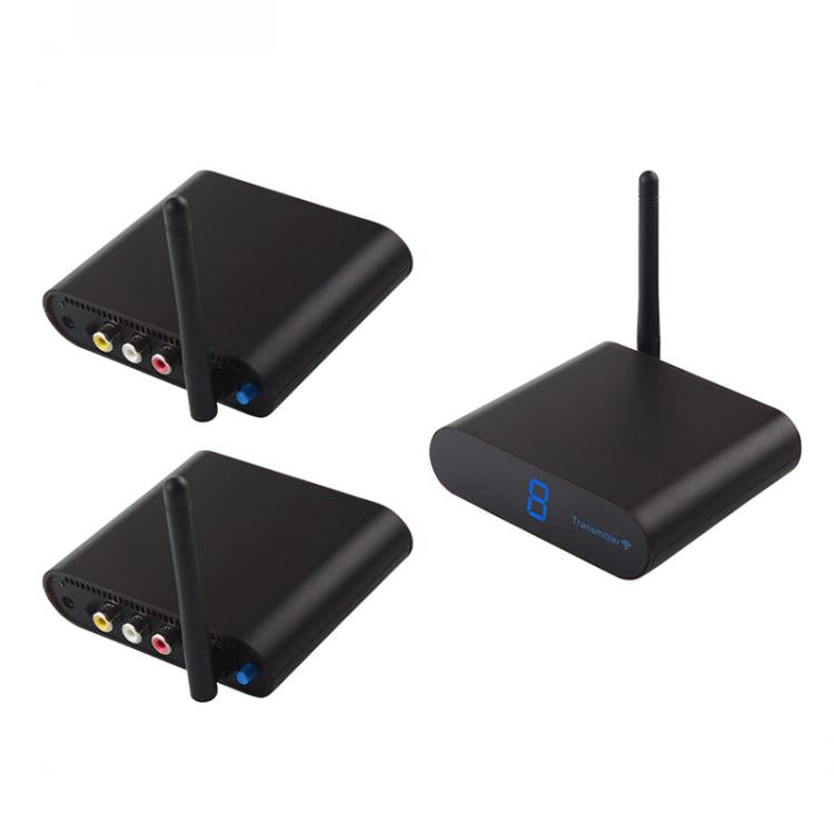 Measy AV230 2.4GHz Wireless Audio / VideoTransmitter & Receiver 1TX to 2RX