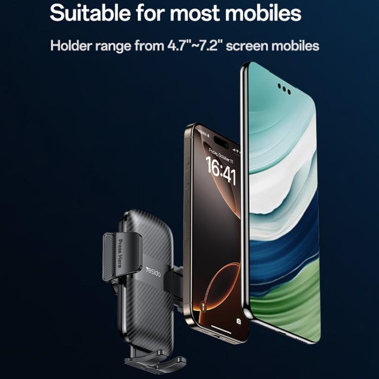 Yesido C273 2 in 1 Car Water Cup Phone Holder