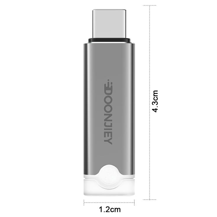 DOONJIEY USB-C / Type-C Interface Graphics Card Spoofer Virtual Monitor with Indicator Light
