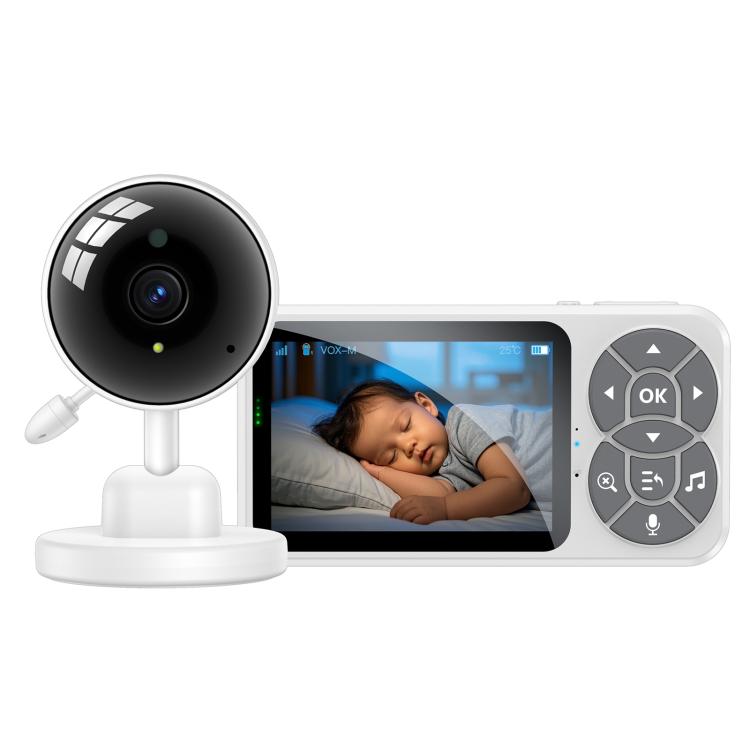 Yesido KM26 3.5 inch TFT screen 2.4G Baby Monitor Care Camera, Plug: UK Plug