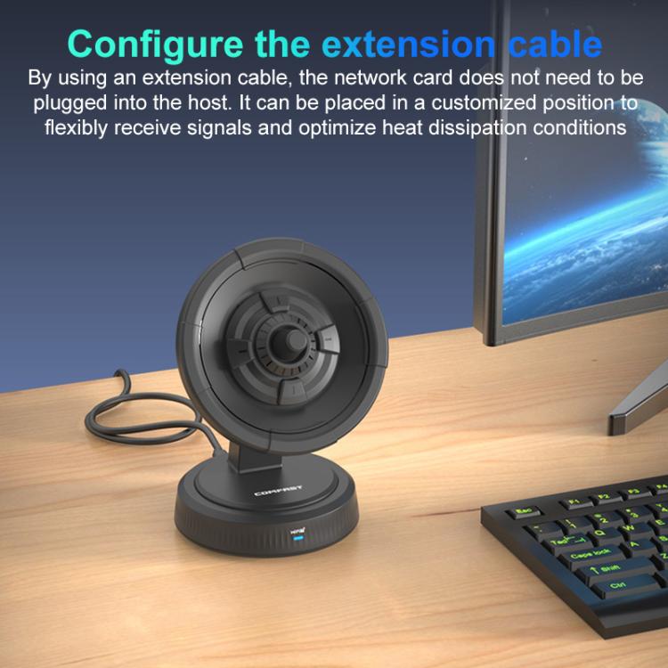 COMFAST CF-986BE Directional Network Card WiFi-7 Gaming 6500M Gigabit USB Network Adapter