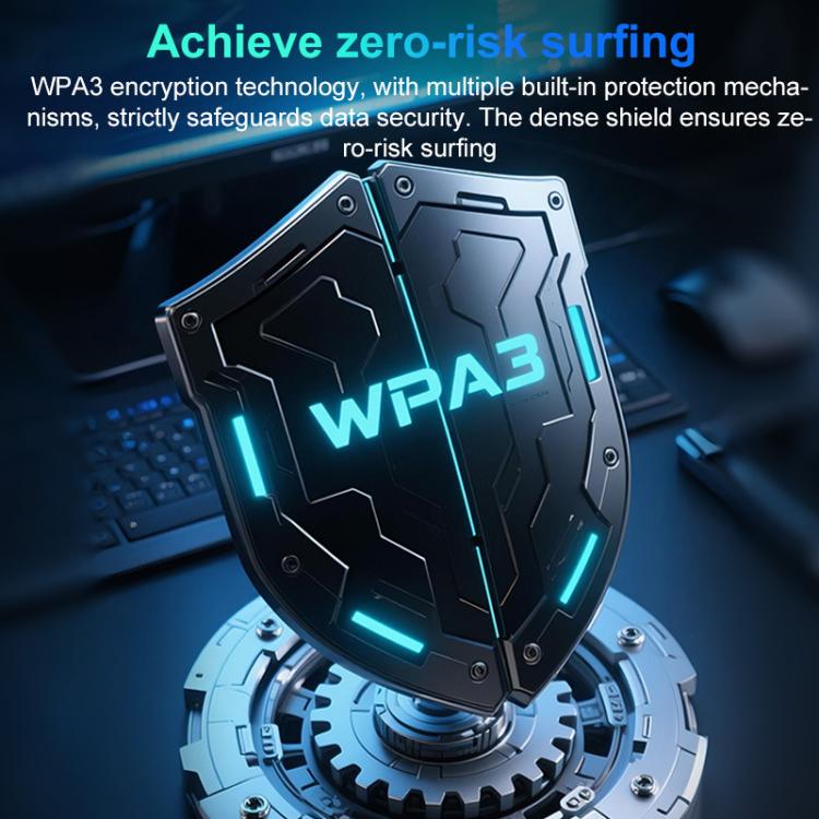 COMFAST CF-986BE Directional Network Card WiFi-7 Gaming 6500M Gigabit USB Network Adapter