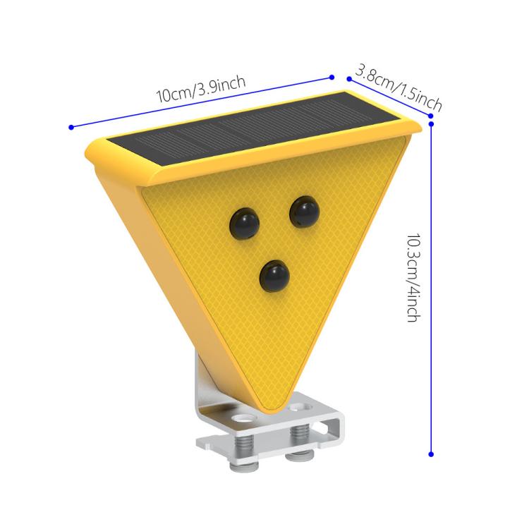 C2A Solar Flash LED Strobe Warning Light