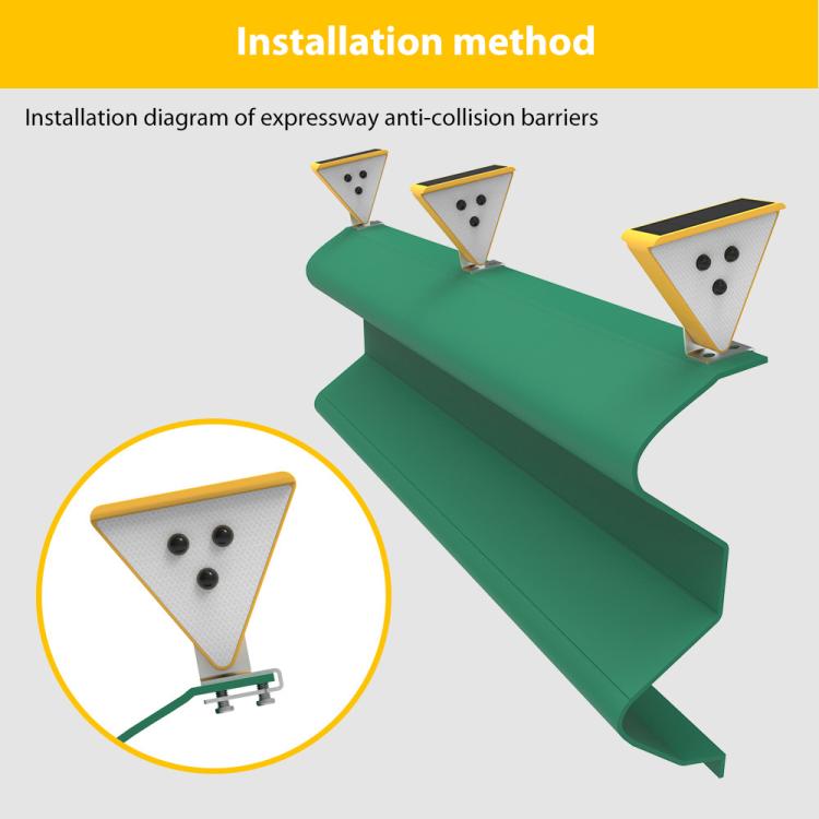 C2A Solar Flash LED Strobe Warning Light