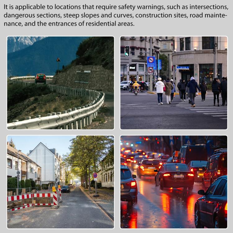 C2A Solar Flash LED Strobe Warning Light