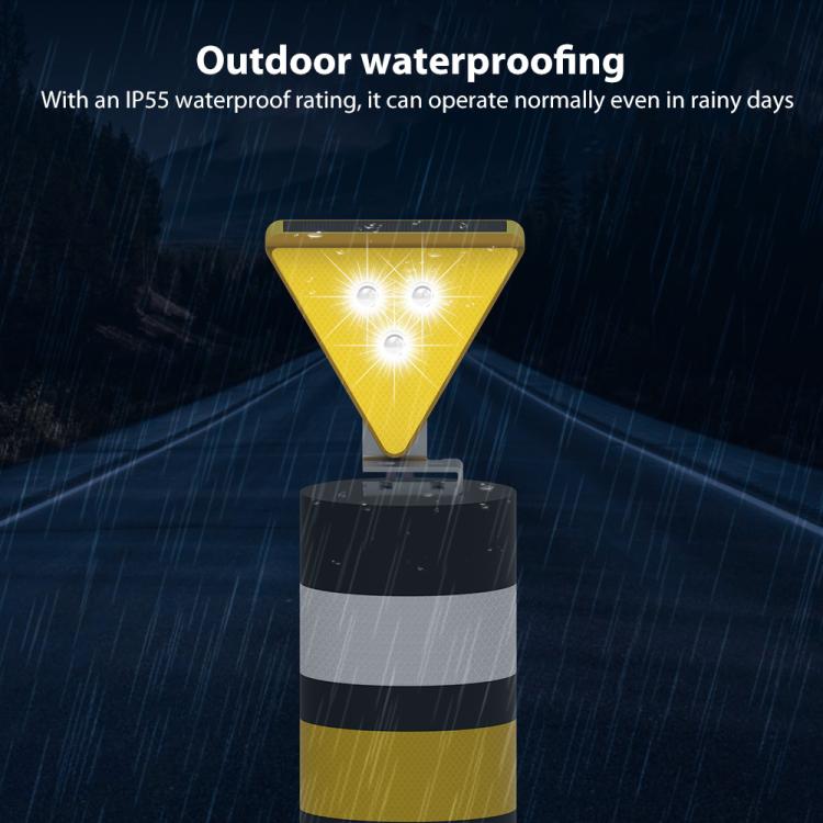 C2A Solar Flash LED Strobe Warning Light