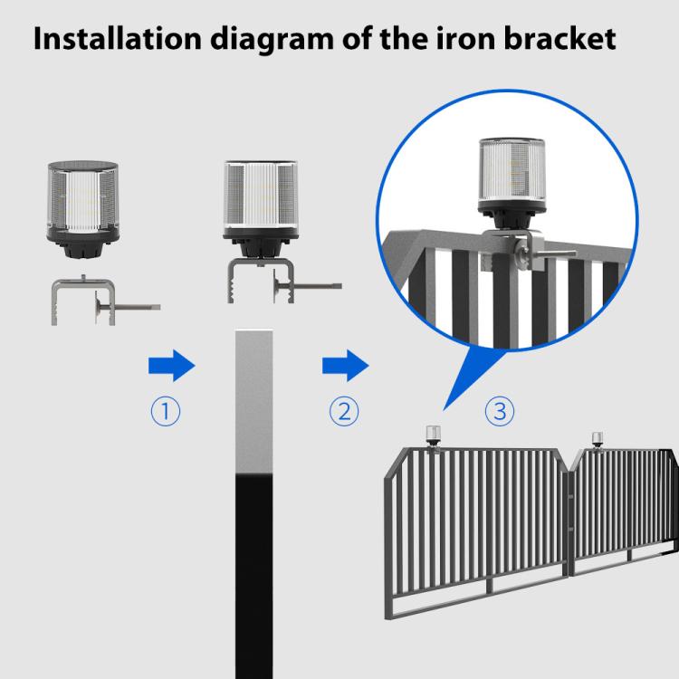 C3 Solar Traffic Light Roadblock Warning Light