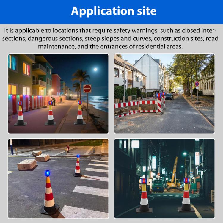 C3 Solar Traffic Light Roadblock Warning Light