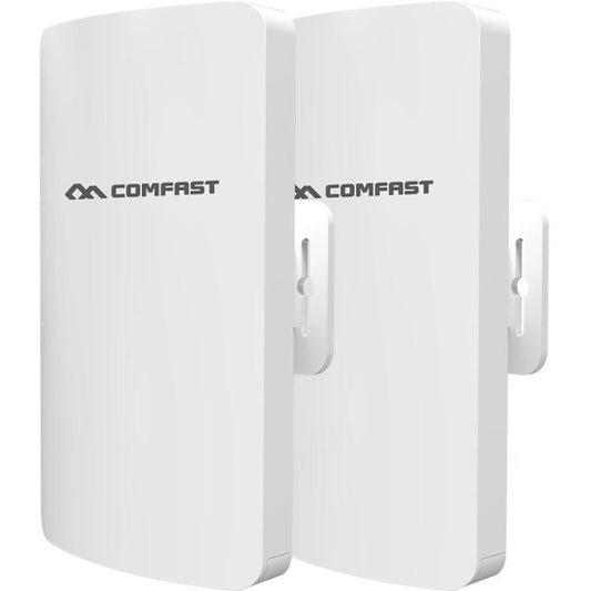 COMFAST CF-E113A V2 5.8GHz 300Mbps 11dBi Monitoring Bridge WiFi Repeater Set