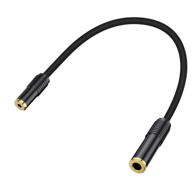 3.5mm Dual-channel Female to 6.35mm Dual-channel Female Stereo Audio Cable