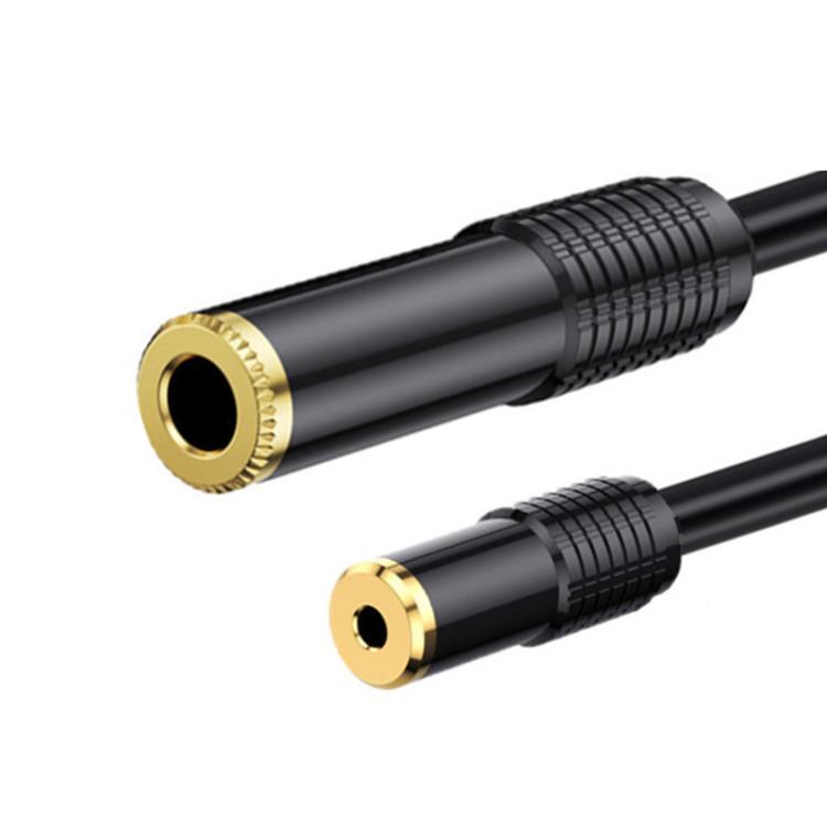 3.5mm Dual-channel Female to 6.35mm Dual-channel Female Stereo Audio Cable