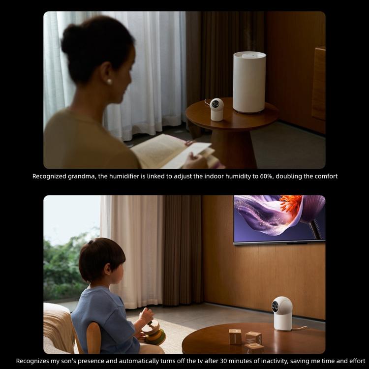 Original Xiaomi Mijia Smart Camera 4 9X Zoom Edition Baby Pet AI Facial Recognition Gesture Call Two-way Voice Camera For Mi Home APP