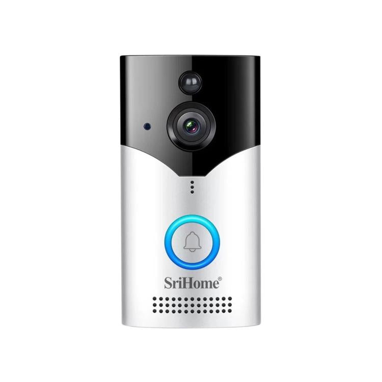 SriHome DH051+DH002 4MP HD Smart WiFi Video PIR Visual Doorbell Set