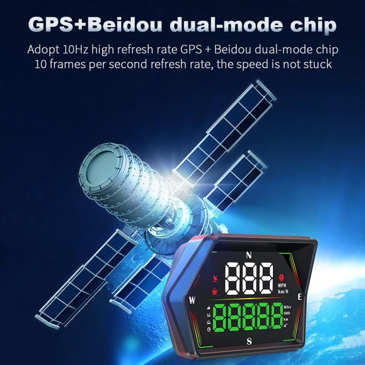 G21 Car HD Display GPS Speedometer Car OBD Meter Display Head-Up Display with Suction Cup Holder