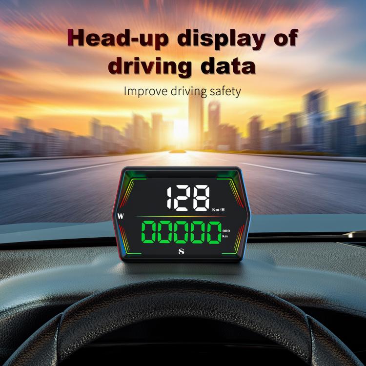 G21 Car HD Display GPS Speedometer Car OBD Meter Display Head-Up Display with Suction Cup Holder