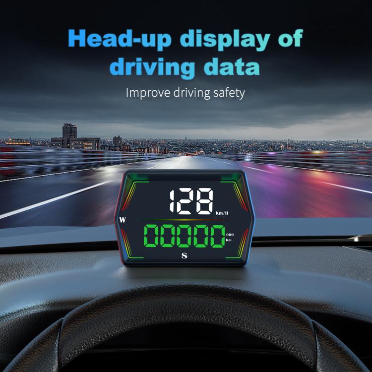 G21 Car HD Display GPS Speedometer Car OBD Meter Display Head-Up Display with Suction Cup Holder