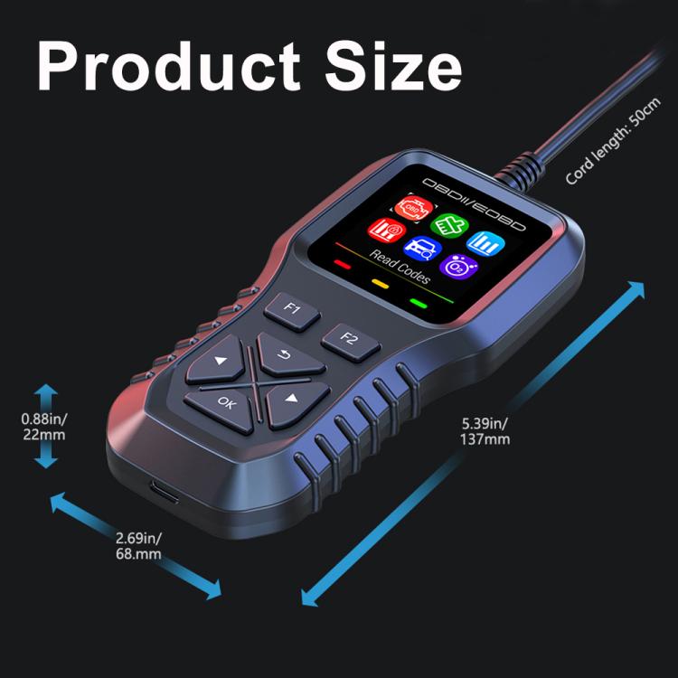 K1 Car OBDII Diagnostic Tool Smart Engine Fault Detector