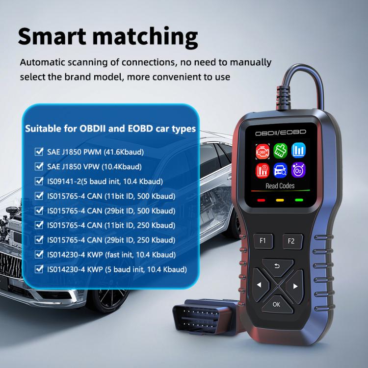 K1 Car OBDII Diagnostic Tool Smart Engine Fault Detector