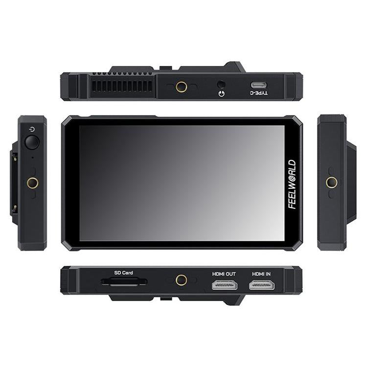 FEELWORLD PS6 5.5 inch OLED Vertical Horizontal Camera Field Video Monitor Touch Screen 4K HDMI-compatible