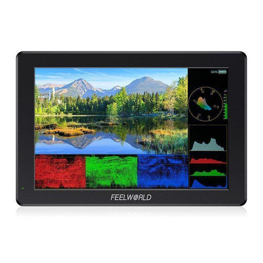 FEELWORLD T7 Pro 7-inch 2000nit Camera Field Video Monitor Aluminium Housing 4K 1920 x 1200 HDMI-compatible IPS Screen