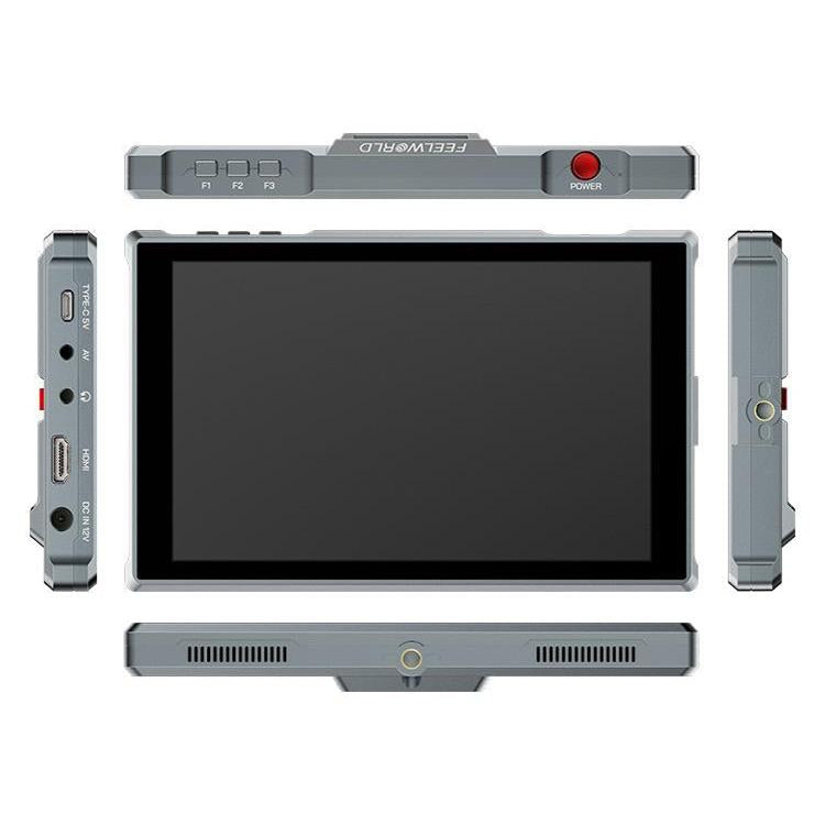 FEELWORLD FW759 Pro 7-inch Touch Screen Camera Field Video Monitor 4K HDMI-compatible 1280 x 800 IPS Screen