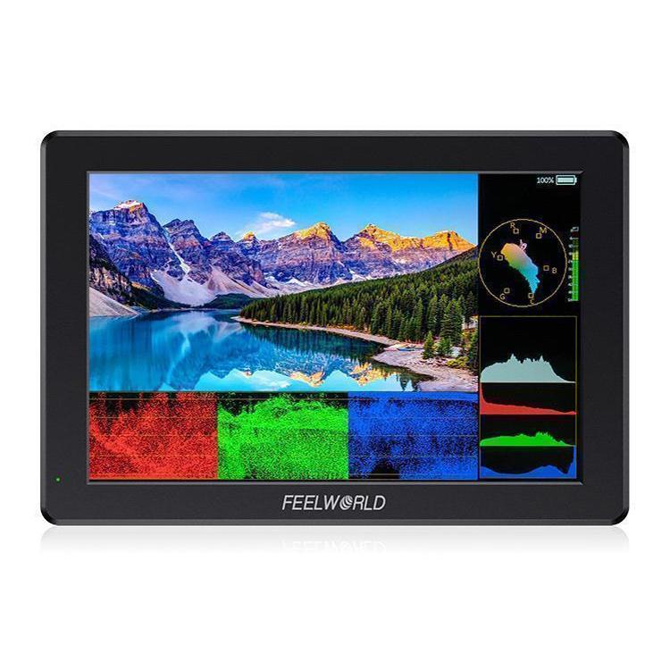 FEELWORLD T7S Pro 7-inch 2000nit High Brightness Filed Camera Video Monitor 3G SDI 4K 60Hz HDMI-compatible 1920 x 1200 IPS Screen