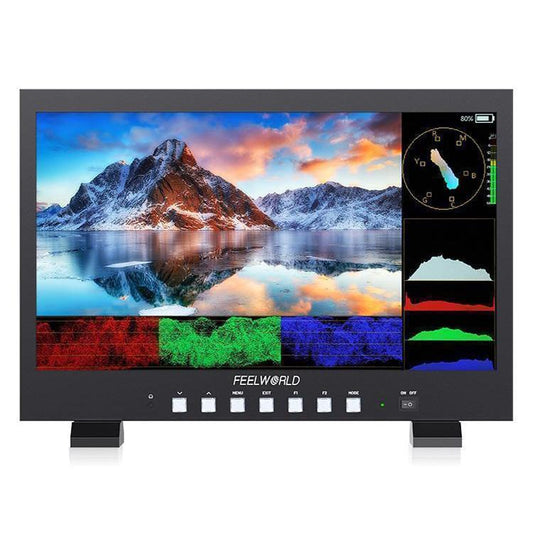 FEELWORLD FVM215-1000 21.5-inch Professional Production Broadcast Monitor High Brightness 1000nit Full HD IPS 4K 60Hz HDMI-compatible 3G-SDI Screen