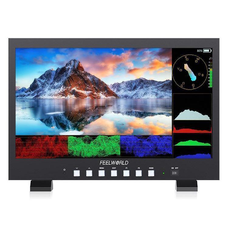 FEELWORLD FVM215-1000 21.5-inch Professional Production Broadcast Monitor High Brightness 1000nit Full HD IPS 4K 60Hz HDMI-compatible 3G-SDI Screen