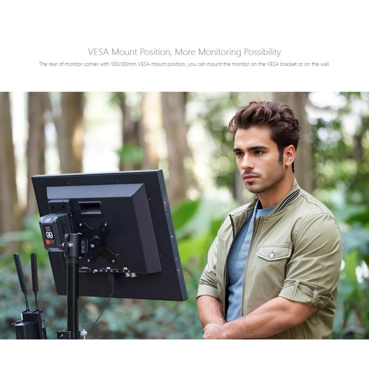 FEELWORLD FVM215-1000 21.5-inch Professional Production Broadcast Monitor High Brightness 1000nit Full HD IPS 4K 60Hz HDMI-compatible 3G-SDI Screen