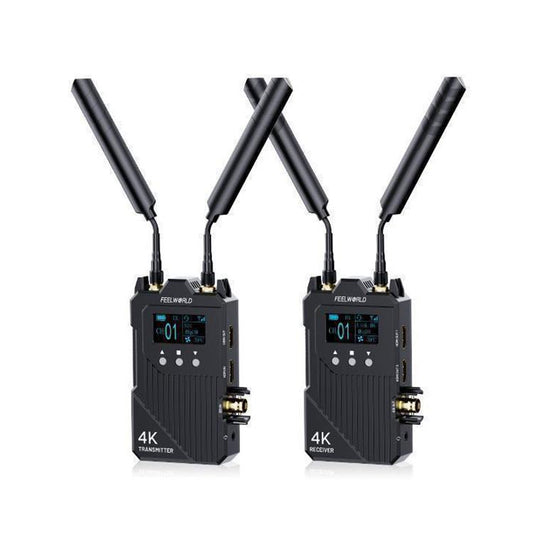 FEELWORLD WT1S 4K Wireless Video Transmission System SDI + Dual HDMI-compatible Full Duplex Intercom Live Streaming