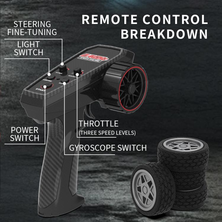 JJR/C C8827 C Q Version Full Scale 4WD Drift Remote Control Car
