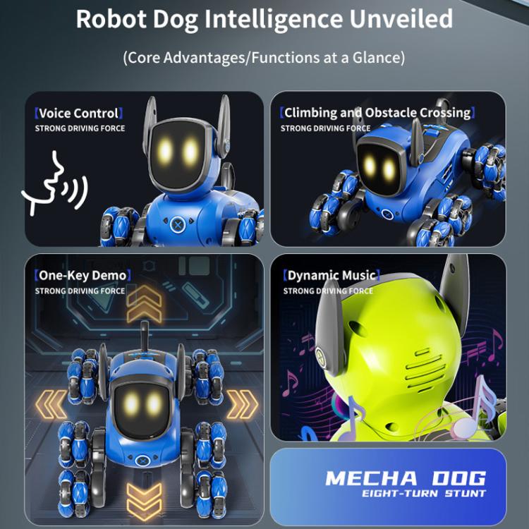 JJR/C Q200 Small Eight-wheeled Multi-function Remote Control Robot Dog