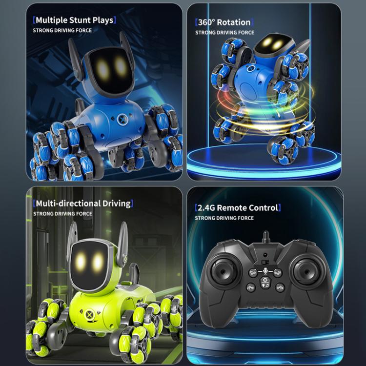 JJR/C Q200 Small Eight-wheeled Multi-function Remote Control Robot Dog