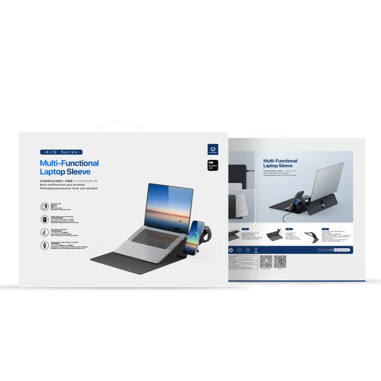 DUX DUCIS AirQ Series Multifunctional Wireless Charging Laptop Sleeve