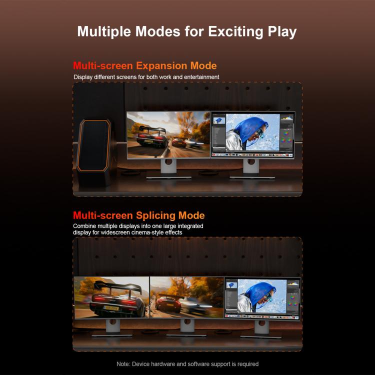 Multiple Modes DP1.4 8K 60Hz HD Video Cable