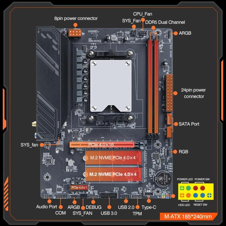 CPU AMD Desktop Computer Motherboard