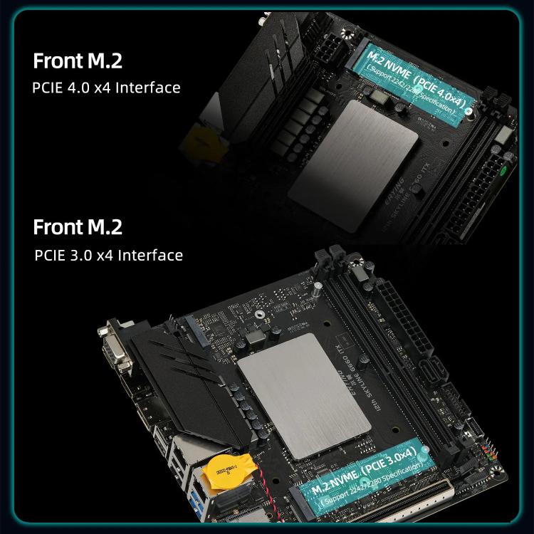 ERYING ITX i5-12500H CPU Desktop Computer Motherboard
