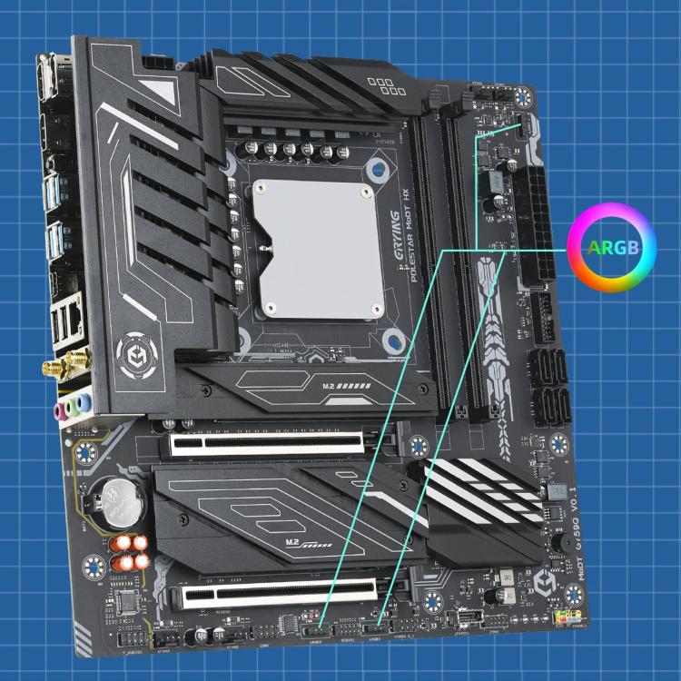 ERYING ATX i9-14900HX Onboard CPU Desktop Computer Motherboard