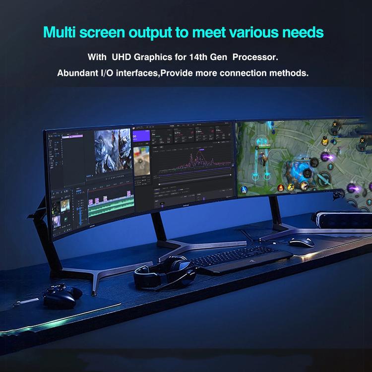 ERYING ATX i9-14900HX Onboard CPU Desktop Computer Motherboard