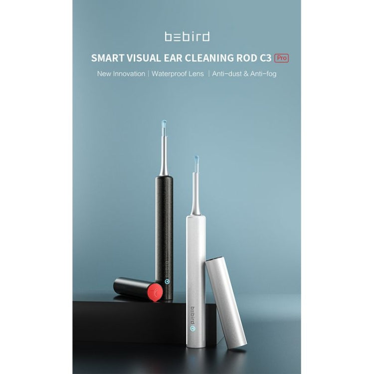 Bebird C3 Pro 2.4G 3.5mm Wireless Wifi High-definition Visual Ear Spoon 3 Million Pixels Out Ear Visual Ear Spoon, C3 Pro (White), C3 Pro (Pink), C3 Pro (Green), C3 Pro (Black)