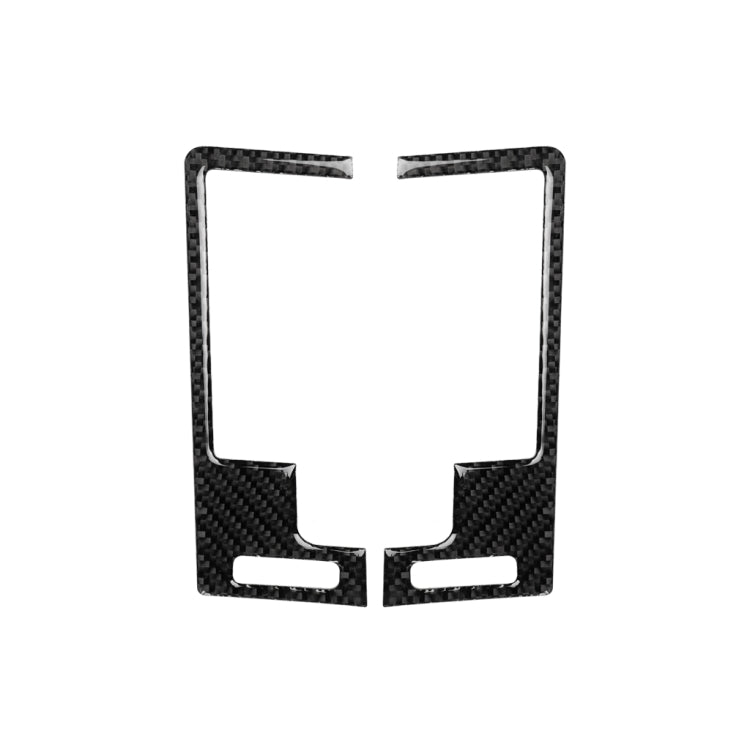 Car Carbon Fiber Center Ventilation Exhaust Decorative Sticker for Nissan 350z 2006-2009