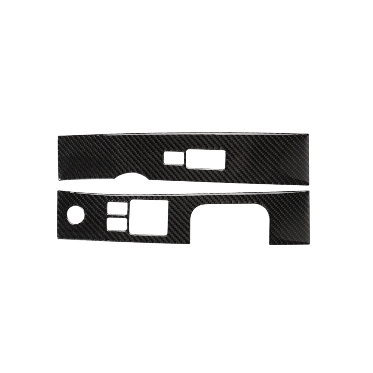 Car Carbon Fiber Glass Lift Decorative Sticker for Nissan 350z 2006-2009, Left Drive