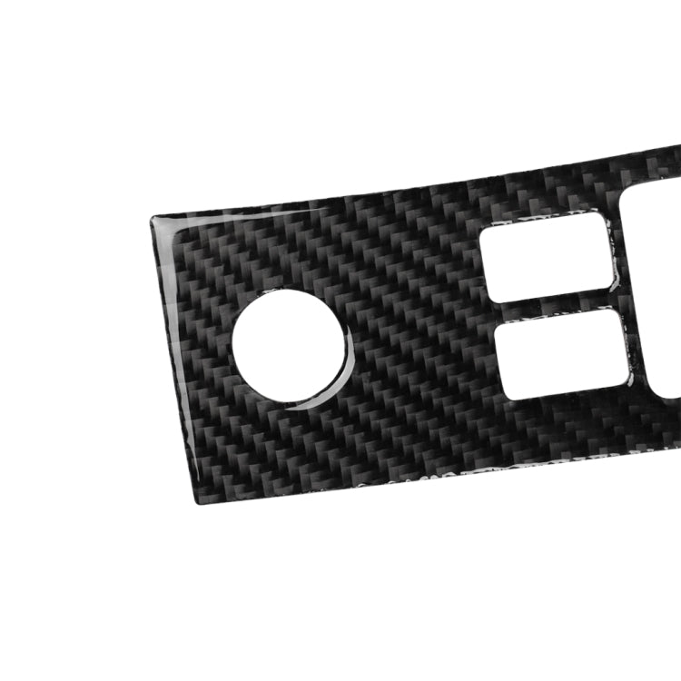 Car Carbon Fiber Glass Lift Decorative Sticker for Nissan 350z 2006-2009, Left Drive