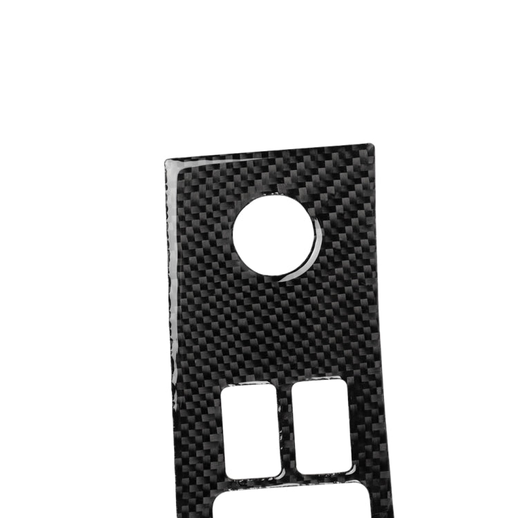 Car Carbon Fiber Glass Lift Decorative Sticker for Nissan 350z 2006-2009, Left Drive