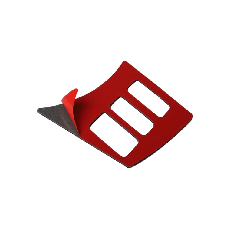 Car Carbon Fiber Steering Wheel Button Frame Decorative Sticker for Nissan 350z 2006-2009