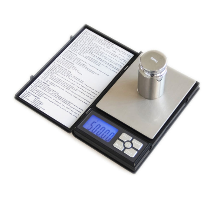 MH-1108 Notebook Shape High Precision Electronic Diamond Gold Jewelry Scale  (0.01g~500g), Excluding Batteries