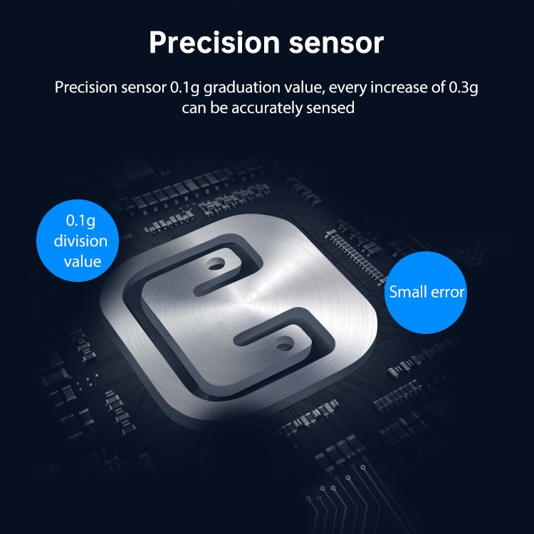 MH-555 6Kg x 0.1g High Accuracy Digital Electronic Portable Kitchen Scale Balance Device with 2.2 inch LCD Screen