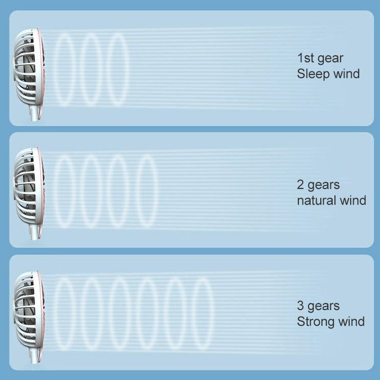 F6 Outdoor Mini Hanging Neck Fan USB Charging Lazy Small Fan