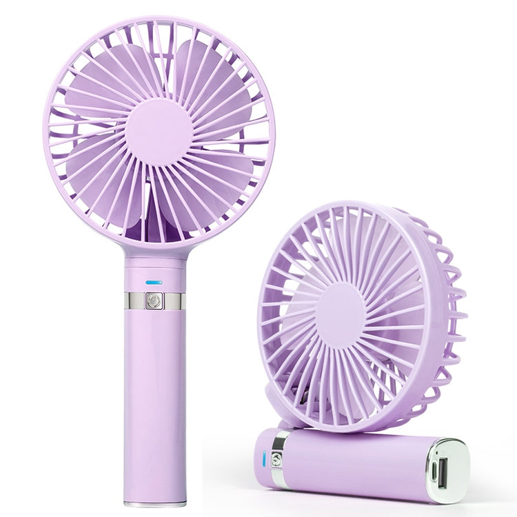 S2 Portable Foldable Handheld Electric Fan, with 3 Speed Control & Night Light